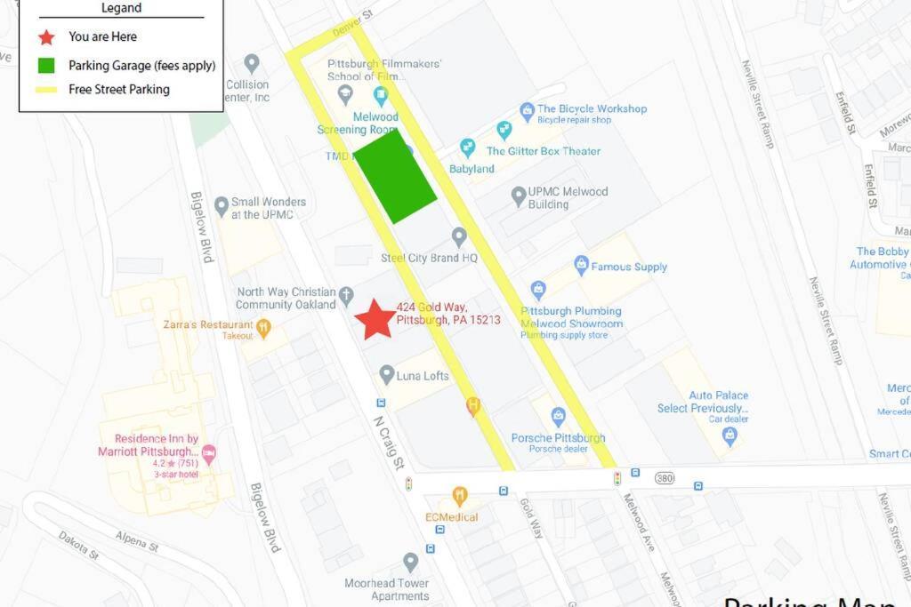 3E-*New* Apt 10 Min To Children'S Hospital, Slps 4 Πίτσμπουργκ Εξωτερικό φωτογραφία